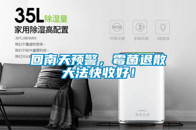 回南天預警，霉菌退散大法快收好！
