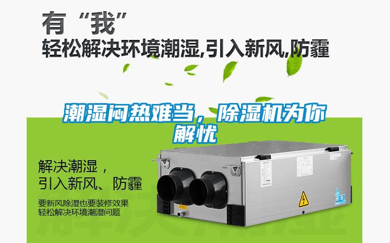 潮濕悶熱難當(dāng)，除濕機(jī)為你解憂