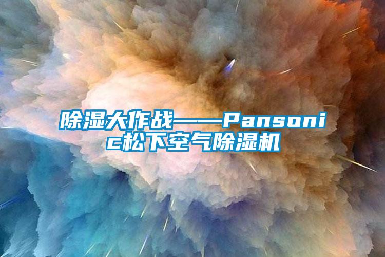 除濕大作戰(zhàn)——Pansonic松下空氣除濕機(jī)