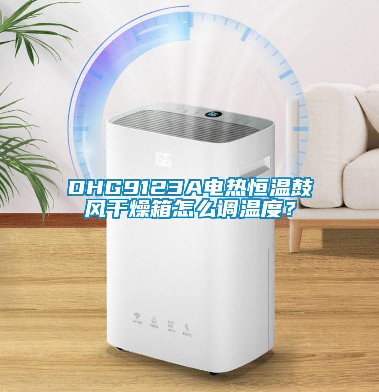 DHG9123A電熱恒溫鼓風(fēng)干燥箱怎么調(diào)溫度？