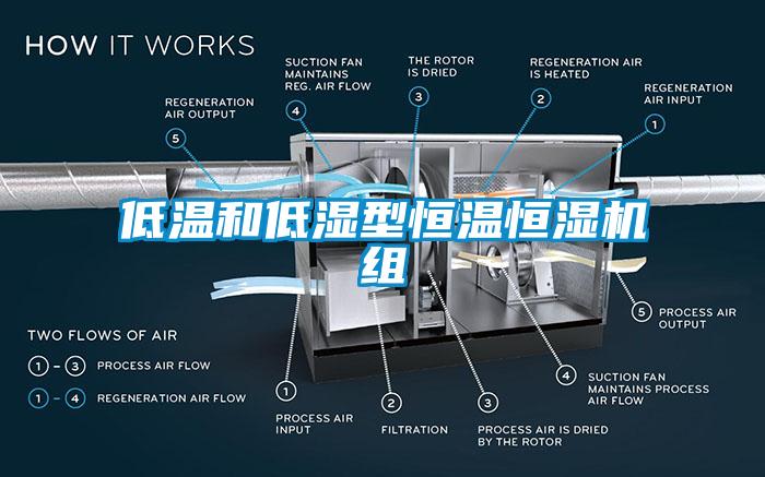 低溫和低濕型恒溫恒濕機(jī)組