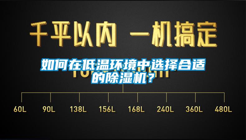 如何在低溫環(huán)境中選擇合適的除濕機？