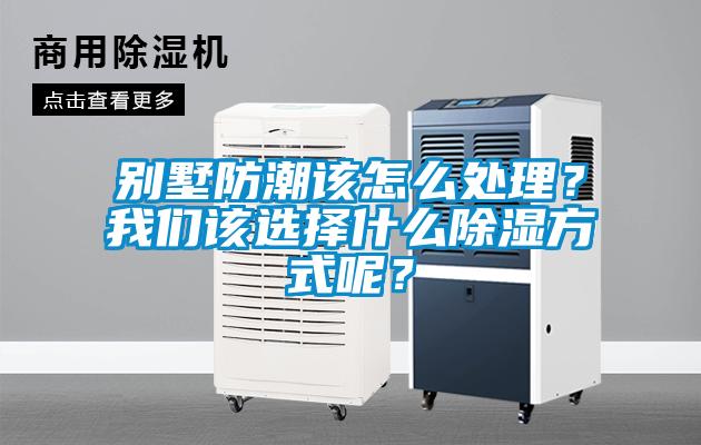 別墅防潮該怎么處理？我們該選擇什么除濕方式呢？