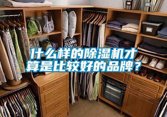 什么樣的除濕機(jī)才算是比較好的品牌？