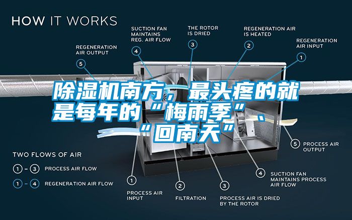 除濕機南方，最頭疼的就是每年的“梅雨季”、“回南天”